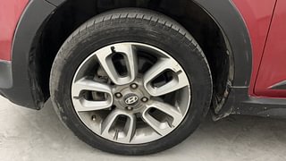 Used 2018 Hyundai i20 Active [2015-2020] 1.2 SX Petrol Manual tyres LEFT FRONT TYRE RIM VIEW