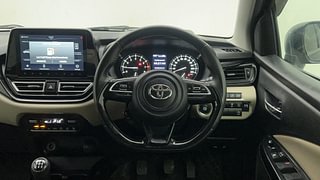 Used 2022 Toyota Glanza V Petrol Manual interior STEERING VIEW
