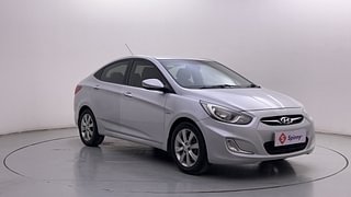 Used 2012 Hyundai Verna [2011-2015] Fluidic 1.6 CRDi SX Opt AT Diesel Automatic exterior RIGHT FRONT CORNER VIEW