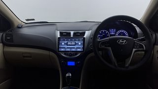 Used 2012 Hyundai Verna [2011-2015] Fluidic 1.6 CRDi SX Opt AT Diesel Automatic interior DASHBOARD VIEW