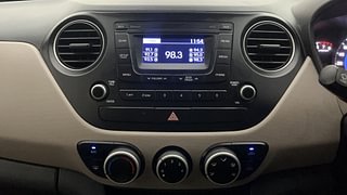 Used 2016 Hyundai Grand i10 Sportz 1.2 Kappa VTVT Petrol Manual interior MUSIC SYSTEM & AC CONTROL VIEW