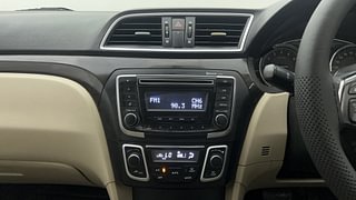 Used 2017 maruti-suzuki Ciaz Zeta Petrol AT Petrol Automatic interior MUSIC SYSTEM & AC CONTROL VIEW