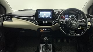 Used 2022 Toyota Glanza V Petrol Manual interior DASHBOARD VIEW