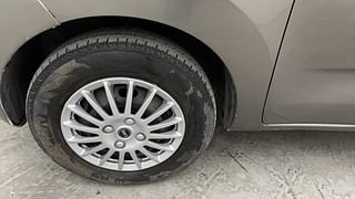 Used 2018 Datsun Redi-GO [2015-2019] T(O) 1.0 AMT Petrol Automatic tyres LEFT FRONT TYRE RIM VIEW