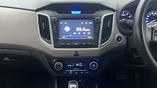 Used 2018 Hyundai Creta [2015-2018] 1.6 SX Plus Auto Petrol Petrol Automatic interior MUSIC SYSTEM & AC CONTROL VIEW