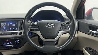 Used 2019 Hyundai Verna [2017-2020] 1.6 VTVT SX + AT Petrol Automatic interior STEERING VIEW