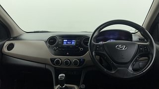 Used 2015 Hyundai Grand i10 Asta 1.2 Kappa VTVT (O) Petrol Manual interior DASHBOARD VIEW