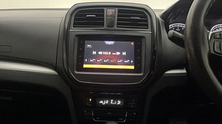 Used 2021 Maruti Suzuki Vitara Brezza [2020-2022] ZXI AT Petrol Automatic interior MUSIC SYSTEM & AC CONTROL VIEW
