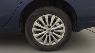 Used 2017 maruti-suzuki Ciaz Zeta Petrol AT Petrol Automatic tyres LEFT REAR TYRE RIM VIEW