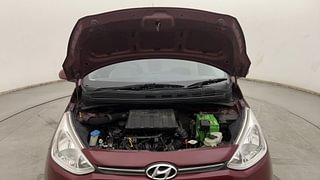 Used 2015 Hyundai Grand i10 [2013-2017] Asta AT 1.2 Kappa VTVT Petrol Automatic engine ENGINE & BONNET OPEN FRONT VIEW