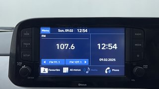 Used 2020 Hyundai Grand i10 Nios Sportz 1.2 Kappa VTVT CNG Petrol+cng Manual top_features Touch screen infotainment system