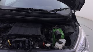Used 2018 Hyundai Grand i10 [2017-2020] Sportz (O) AT 1.2 Kappa VTVT Petrol Automatic engine ENGINE LEFT SIDE HINGE & APRON VIEW