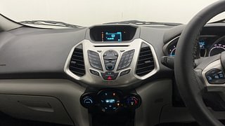 Used 2014 Ford EcoSport [2013-2015] Titanium 1.5L Ti-VCT Petrol Manual interior MUSIC SYSTEM & AC CONTROL VIEW