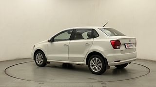 Used 2017 Volkswagen Ameo [2016-2020] Highline1.2L (P) Petrol Manual exterior LEFT REAR CORNER VIEW