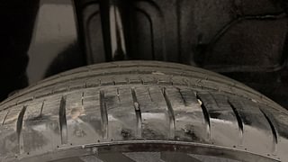 Used 2022 Tata Punch Accomplished Dazzle Pack AMT Petrol Automatic tyres RIGHT REAR TYRE TREAD VIEW