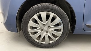 Used 2017 Maruti Suzuki Baleno [2015-2019] Zeta Petrol+CNG (Outside FItted) Petrol+cng Manual tyres LEFT FRONT TYRE RIM VIEW