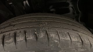 Used 2022 Tata Punch Accomplished Dazzle Pack AMT Petrol Automatic tyres RIGHT FRONT TYRE TREAD VIEW