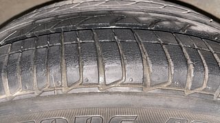 Used 2014 Nissan Micra [2013-2020] XV CVT Petrol Automatic tyres RIGHT REAR TYRE TREAD VIEW
