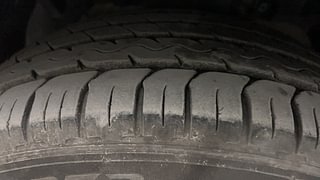 Used 2014 Ford EcoSport [2013-2015] Titanium 1.5L Ti-VCT Petrol Manual tyres LEFT FRONT TYRE TREAD VIEW