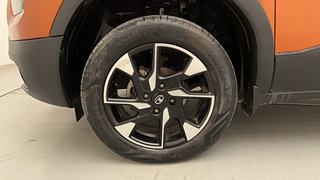 Used 2022 Tata Punch Accomplished Dazzle Pack AMT Petrol Automatic tyres LEFT FRONT TYRE RIM VIEW