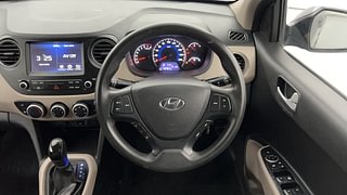 Used 2019 Hyundai Grand i10 [2017-2020] Sportz AT 1.2 Kappa VTVT Petrol Automatic interior STEERING VIEW