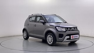 Used 2022 Maruti Suzuki Ignis Delta MT Petrol Petrol Manual exterior RIGHT FRONT CORNER VIEW