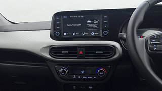 Used 2024 Hyundai Exter SX(O) 1.2 Petrol MT Petrol Manual interior MUSIC SYSTEM & AC CONTROL VIEW