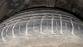 Used 2021 Tata Nexon XZ Plus (O) Petrol Manual tyres LEFT FRONT TYRE TREAD VIEW