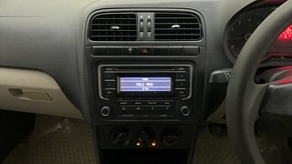 Used 2013 Volkswagen Polo [2010-2014] Comfortline 1.2L (P) Petrol Manual interior MUSIC SYSTEM & AC CONTROL VIEW