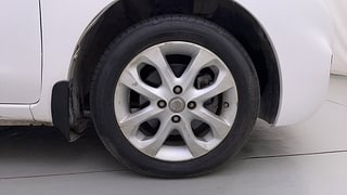 Used 2014 Nissan Micra [2013-2020] XV CVT Petrol Automatic tyres RIGHT FRONT TYRE RIM VIEW