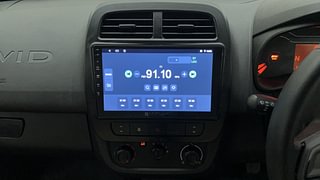 Used 2022 Renault Kwid 1.0 RXL AMT Petrol Automatic interior MUSIC SYSTEM & AC CONTROL VIEW