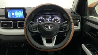 Used 2022 Tata Punch Accomplished Dazzle Pack AMT Petrol Automatic interior STEERING VIEW