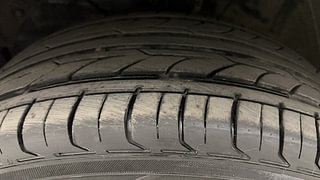 Used 2017 Maruti Suzuki Baleno [2015-2019] Zeta Petrol+CNG (Outside FItted) Petrol+cng Manual tyres LEFT FRONT TYRE TREAD VIEW