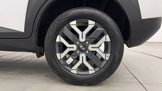 Used 2024 Hyundai Exter SX(O) 1.2 Petrol MT Petrol Manual tyres LEFT REAR TYRE RIM VIEW