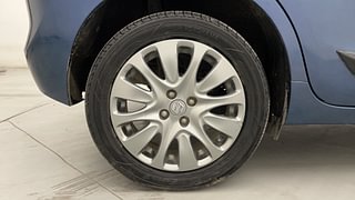 Used 2017 Maruti Suzuki Baleno [2015-2019] Zeta Petrol+CNG (Outside FItted) Petrol+cng Manual tyres RIGHT REAR TYRE RIM VIEW