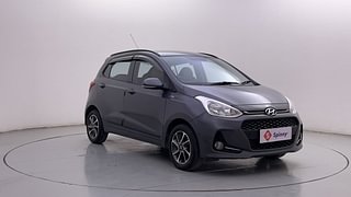 Used 2018 Hyundai Grand i10 [2017-2020] Sportz (O) AT 1.2 Kappa VTVT Petrol Automatic exterior RIGHT FRONT CORNER VIEW