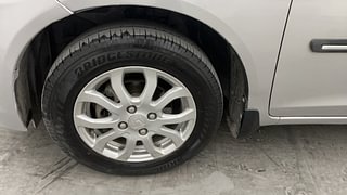 Used 2014 Honda Amaze [2013-2016] 1.2 VX i-VTEC Petrol Manual tyres LEFT FRONT TYRE RIM VIEW