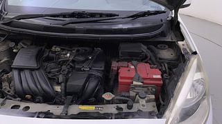 Used 2014 Nissan Micra [2013-2020] XV CVT Petrol Automatic engine ENGINE LEFT SIDE HINGE & APRON VIEW