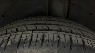 Used 2022 mg-motors Hector 1.5 Shine Petrol Turbo CVT Petrol Automatic tyres LEFT REAR TYRE TREAD VIEW