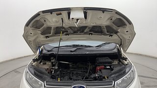 Used 2014 Ford EcoSport [2013-2015] Titanium 1.5L Ti-VCT Petrol Manual engine ENGINE & BONNET OPEN FRONT VIEW