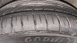 Used 2014 Nissan Micra [2013-2020] XV CVT Petrol Automatic tyres LEFT FRONT TYRE TREAD VIEW
