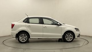 Used 2017 Volkswagen Ameo [2016-2020] Highline1.2L (P) Petrol Manual exterior RIGHT SIDE VIEW