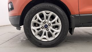 Used 2014 Ford EcoSport [2013-2015] Titanium 1.0L Ecoboost Petrol Manual tyres LEFT FRONT TYRE RIM VIEW