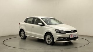 Used 2017 Volkswagen Ameo [2016-2020] Highline1.2L (P) Petrol Manual exterior RIGHT FRONT CORNER VIEW