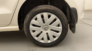 Used 2013 Volkswagen Polo [2010-2014] Comfortline 1.2L (P) Petrol Manual tyres LEFT REAR TYRE RIM VIEW