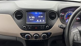 Used 2019 Hyundai Grand i10 [2017-2020] Sportz AT 1.2 Kappa VTVT Petrol Automatic interior MUSIC SYSTEM & AC CONTROL VIEW