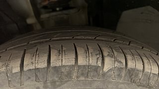 Used 2020 Renault Triber RXZ Petrol Manual tyres LEFT FRONT TYRE TREAD VIEW