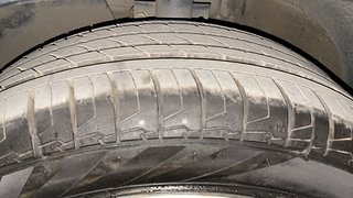 Used 2018 volkswagen Vento 1.2L Highline Plus Petrol AT Petrol Automatic tyres LEFT FRONT TYRE TREAD VIEW
