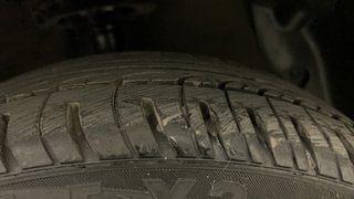 Used 2015 Hyundai Xcent [2014-2017] S Petrol Petrol Manual tyres RIGHT FRONT TYRE TREAD VIEW
