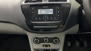 Used 2021 Tata Tiago Revotron XT Petrol Manual interior MUSIC SYSTEM & AC CONTROL VIEW